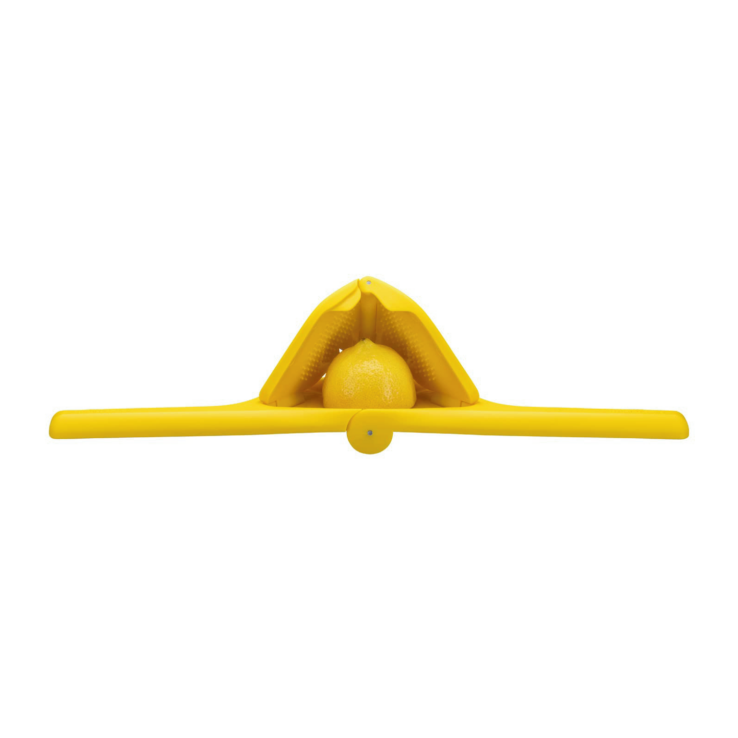 Manual Citrus Juicer in Orange & Green - Fold-Flat Handheld Lemon Squeezer for Effortless Pressing, Space Saving Fruit Juicer for Limes, Oranges & Small Fruits